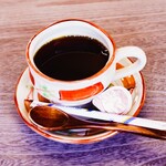 お茶の洞之園 - ホットコーヒー　350円