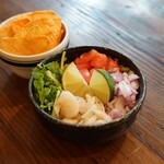 Seafood guacamole