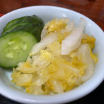 おが和 - お新香がさっぱりリセットしてくれます