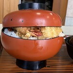 天八 - 天丼（並） ５５０円