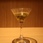 RISTORANTE IL NODO - 小坪漁港 かず丸さんのメカブ 栃木県ココファームワイナリーの葡萄酢ベルジュ