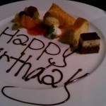 ラ・プラージュ - バースデイデザート  2013.1