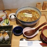 そば割烹 よいん - 和風カレー蕎麦のセット