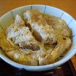 庵屋 - 甘く旨味のあるミニかつ丼