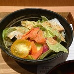 Kurooden To Shikisai Ryouri Marudai - サラダ