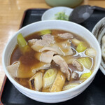 永井 - 肉汁うどん　中　800円