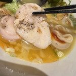 船橋 蔭虎 - 鶏白湯(塩)