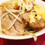 ラーメン二郎 - この日の豚