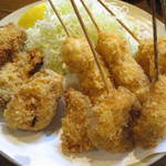 こーちゃん - 牡蠣フライ＆串揚げ