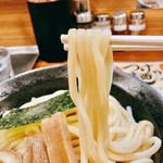 Tsukemen Kirari - 麺のアップです。（2022.3 byジプシーくん）