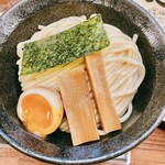 Tsukemen Kirari - つけ麺の麺のアップです。（2022.3 byジプシーくん）