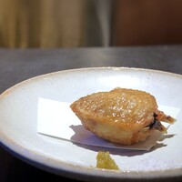 食堂 ぎんみ - ◆手羽先の一夜干し・・前回も頂きましたけれど、皮も身も美味しい。