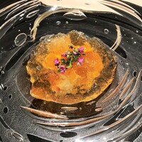 銀座 大石 - コンソメのジュレ
