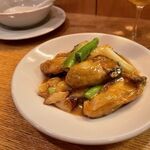 サエキ飯店 - 牡蠣とネギ醤油