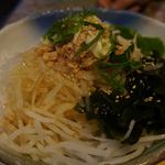 焼肉 食べ放題 飲み放題 かわよし 栄錦本店 - (13.01.11)大根サラダ。大盛りです！焼き肉の合間にさっぱり。