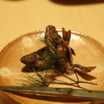 美山荘 - アマゴ油焼き