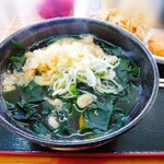 名代屋 - ワカメうどん