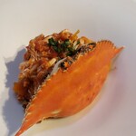 イル コラッツィエーレ - 師崎産渡り蟹、トマトソース、タリアテッレ