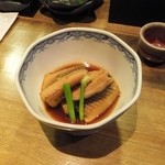 日本酒BAR炎 - 穴子の煮つけ