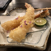 ととら - ＊ 車海老の天ぷら　900円