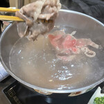 Sukiyaki shabu shabu kaiseki ryouri azuki - 