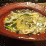 すし処 錦 - 蟹 餡かけ