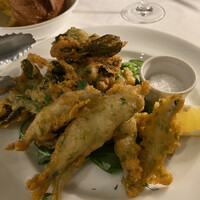 トラットリア グランボッカ - 菜の花とわかさぎのフリット