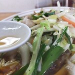 峰来軒 - 野菜アップ