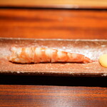 神楽坂 石かわ - 車海老と黄身酢
