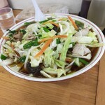 峰来軒 - 別日の野菜ラーメン✨✨　安定の品質