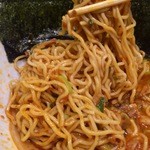 さんじ - 辛味調味料と全卵でねっとりダレに変化！