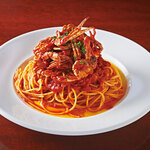 Crab tomato spaghetti