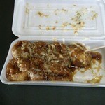 Orenotakoyaki Don - たこやき９個３６０円　　二つほどすでにお腹に;^_^A