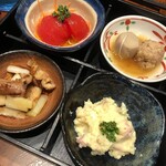 Assortment of 4 types of selection Obanzai