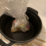日光金谷ホテル - 耐熱シート　カルタファッタに包んだ　春野菜