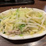 來々軒 - サービスの野菜