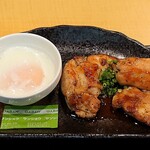 ガスト - ガスト 西葛西店 小丼と小さなおかずランチの鶏のてり焼き温玉山椒添え