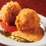 Shrimp and crab Futakodama Croquette