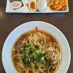 麺処田ぶし - 彩り中華そば(2022年3月8日)