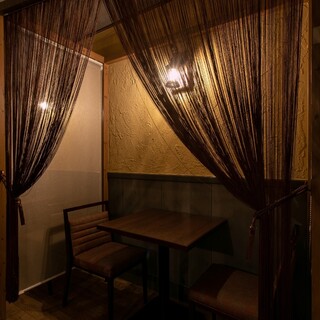 全席が個室もしくは半個室です。