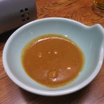 ゑび車 - あん肝を溶かし込んだつけだれ