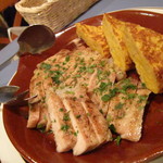 スペイン料理サブロッソ - イベリコ豚のグリルと卵焼き