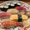 三松 - 料理写真:にぎり寿司1012円　これに茶碗蒸しがつきます。