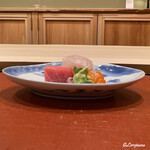 御料理 寺沢 - 天然本鮪､とら河豚､赤貝の造り