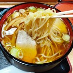 Sarashina Bun Ten - ほどよい湯で加減の麺もさることながら、チャーシュー好みなんですけどｫｧ(ｷﾚ気味