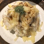 鴨出汁中華蕎麦 麺屋yoshiki - 浅利のチーズリゾット