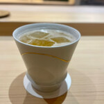 鮨徳 - 梅酒ソーダ割り