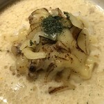 鴨出汁中華蕎麦 麺屋yoshiki - 塩つけ蕎麦＋つけ麺用スペシャルトッピング