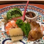 御料理 寺沢 - 旬菜盛合せ
