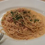 Felicita Pizzeria Trattoria - 魚介のラグー・クリームソース仕立てのスパゲッティ